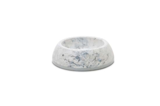 Savic Delice - Купа за храна и вода за кучета, 1.2 литра - цвят мрамор